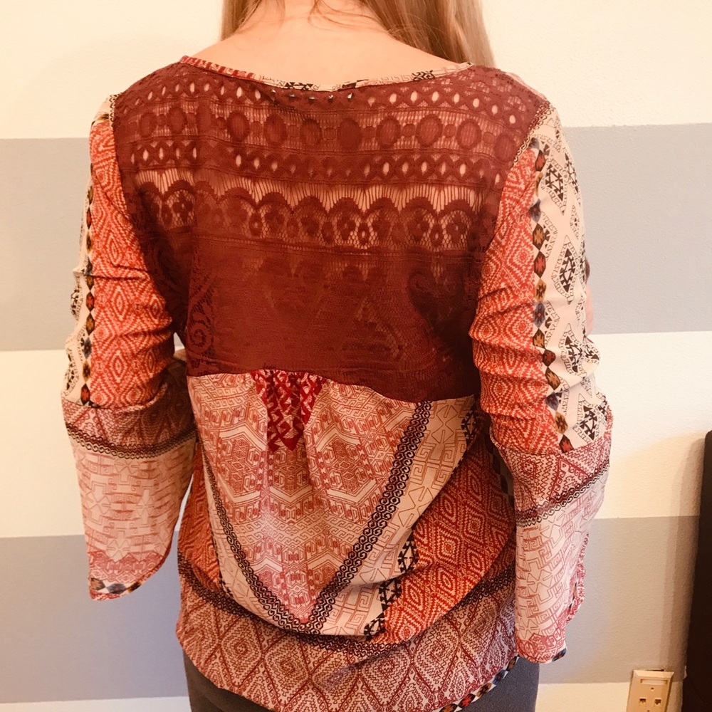 Maurice fall blouse